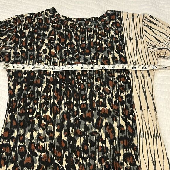 Heyne Bogut leopard print tee  2 - Picture 3 of 7